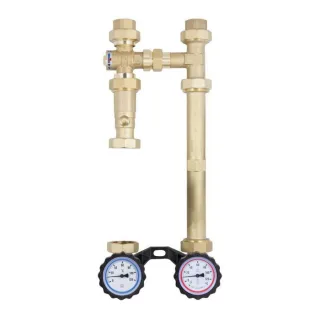 Afriso Heizungspumpengruppe 77576 180-3 DN 25, RTA 60, 60 °C, ohne Pumpe