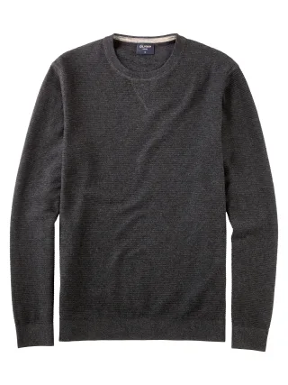 OLYMP - OLYMP Casual Strick anthrazit - Gr. - M
