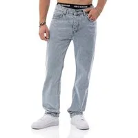 RedBridge Loose-fit-Jeans by Diga Denim Hose mit Vintage Waschung 5-Pocket Straight Leg