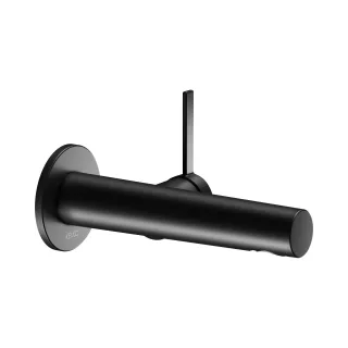 Keuco IXMO Pure Black Selection Waschtischarmatur Unterputz, rund, Ausladung: 165 mm, schwarz matt 59516370101