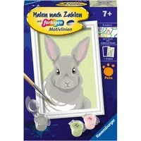 Ravensburger Malen nach Zahlen CreArt, Niedliches Kaninchen, Made in Europe