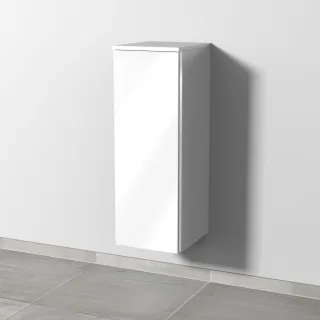 Sanipa 3way Mittelschrank mit 1 Tür, Weiß-Glanz, BS11878 BS11878