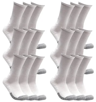 18 Paar Under Armour HeatGear Crew Socken Unisex Sportsocken