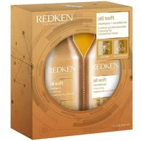Redken Haarpflege-Set Geschenkset All Soft Shampoo 300 ml + Conditioner 300 ml