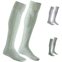 German Wear Trachtensocken GW260 EXTRA Lange Trachtensocken Kniehoch Strümpfe Socken 75cm