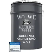 WO-WE Universalgrundierung 1K Grundierung für Epoxidharz Bodenfarbe W703, 1-10kg, Hohe Ergiebigkeit