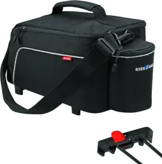 KLICKfix Rackpack Light Gepäckträgertasche für Racktime schwarz