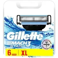 Gillette Rasierklingen Mach3 Start, 6-tlg.
