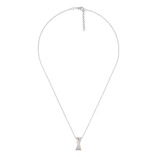 Orphelia Damen-Kette aus 925er Sterlingsilber mit Anhänger, Silber/Rosé, ZH-4832