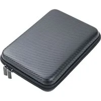 TROIKA Organizer TRAVEL CASE Etui Hardcase – Kabeltasche & Zubehörtasche mit Fächern (1 St., in verschiednen Farben), Elastikband‑Schlaufen für Elektronik & Reisebedarf, Reiseorganizer