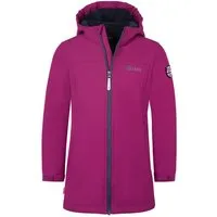 TROLLKIDS Softshellmantel GIRLS KRISTIANSAND COAT mit angeschnittener Kapuze, wasserdicht, atmungsaktiv