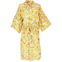Guru-Shop Kimono Kimono im Japan Style, handbedruckter Oversize.., alternative Bekleidung