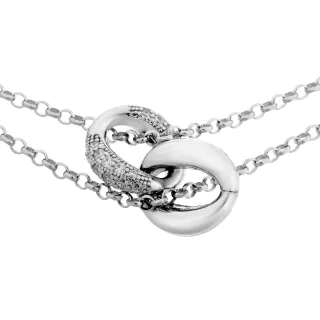 Orphelia Halskette für Damen, Sterling-Silber 925, Silber ZK-7176
