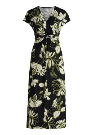Betty Barclay - Midikleid blau/grün - Gr. - 48