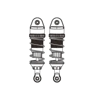 MJX 7304 RC Car Original Parts Front Shock Absorbers P73510