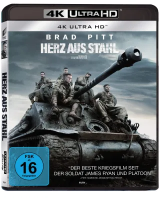 Herz aus Stahl (4K Ultra-HD) [Blu-ray]