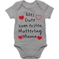 Shirtracer Shirtbody Alles Gute zum ersten Muttertag II (1-tlg) Muttertagsgeschenk