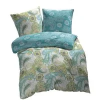 etérea Himmlische Qualität Bettwäsche etérea Mako Satin Bettwäsche Florina Paisley, Mako-Satin, 3 teilig