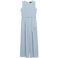 s.Oliver BLACK LABEL Overall blau,Business,Polyester,Unifarben,Rundhals,Ärmellos,Casual Fit