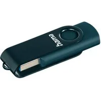 Hama Rotate, USB 3.0, Petrolblau USB-Stick (USB 3.0)