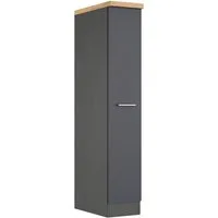 KOCHSTATION Apothekerschrank KS-Milan Apothekerschrank 30 cm, matte oder hochglänzende Fronten
