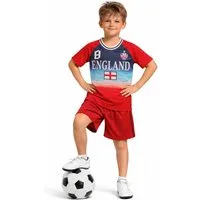 Fashion Boy Fußballtrikot Fussball Fan Set England, Trikot + Shorts, JS290e (Set)