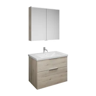 Burgbad SET Eqio Eiche Dekor Flanelle/Alpinweiss, SFAN083F2632C0001 SFAN083F2632C0001
