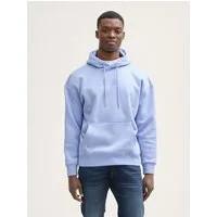 TOM TAILOR Denim Sweatshirt Strick & Sweatshirts Relaxed Hoodie Sweatshirt mit Logo-Print