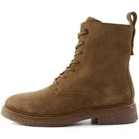 camel active aus echtem Leder Schnürstiefelette