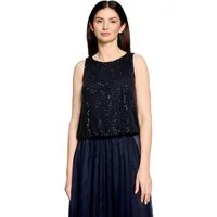 Vera Mont T-Shirt Damen im Glitzer-Look (1-tlg)