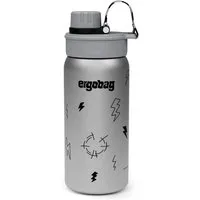 ergobag Trinkflasche Edelstahl Trinkflasche, auslaufsicher und kohlensäuregeeignet