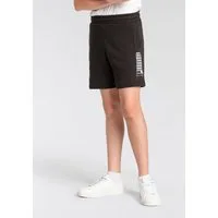 PUMA Shorts ESS+ LOGO LAB SHORTS TR B für Jugendliche, aus Baumwollmischung, mit Eingrifftaschen