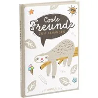 Goldbuch Notizbuch Goldbuch Freundebuch A5 Faultier Happylife 88 Seiten