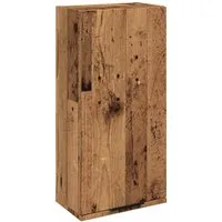 vidaXL Badezimmerspiegelschrank Wand-Badschrank Altholz-Optik 32x20x67 cm (1-St)