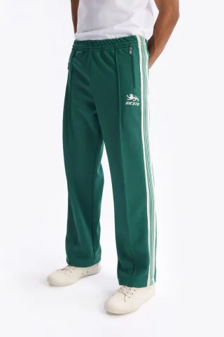 Herren gestreifte weite Strickhosen
