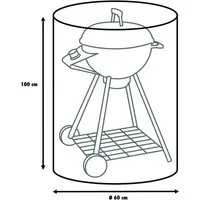 Primaster Grillabdeckhaube Primaster Schutzhülle für Kugelgrills Ø 60 x 100