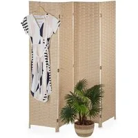 relaxdays Paravent 4-teiliger Paravent 170 cm