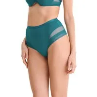 Lisca Taillenslip Damen Brasilslip Taillenslip Fusion (Stück, 1-St) hochwertige Materialen aus Baumwolle & Modal Mix, Brazilian Butt Optik