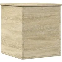 vidaXL Aufbewahrungsbox Truhe Sonoma-Eiche 40x42x46 cm Holzwerkstoff (1 St)