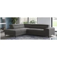 COTTA Ecksofa Aura L-Form, B: 260 cm, mit Bettfunktion, Bettkasten & Kopfteilverstellung