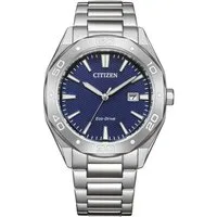 Citizen Solaruhr BM7631-52L, Armbanduhr, Herrenuhr, Edelstahlarmband, analog, Datum, Eco-Drive