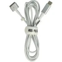 vhbw Adapter passend für Apple MacBook Air 13" (2012 - 2017), 11" (2012 - 2 Notebook-Adapter USB Typ C Männlich,Usb Type C, Magsafe 2 Männlich, Tragbar