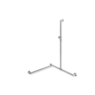 Hewi System 900 Duschhandlauf 900.35M30340 1250 x 765 x 765 mm, Ausführung links, chrom