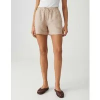 OPUS Shorts MELANE SHORTS TWOTONE mit Leinenstruktur Kühlender Effekt für leichte Sommerlooks