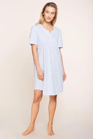 Rösch - Nightdress 1884145 skyblue - Gr. - 42