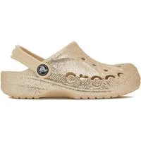 Crocs Crocs Mädchen Flip-Flops Crocs-C-BAYA CLOG K 207015-11S Gold Gold Badepantolette