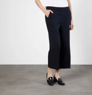 MAC - MAC JEANS - CHIARA, Floating crepe blau - Gr. - 23