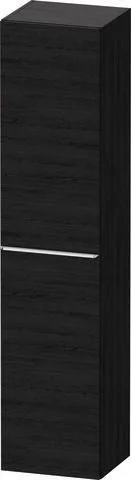 Duravit D-Neo Hochschrank Eiche Schwarz Matt 400x360x1760 mm - DE1328L10160000 DE1328L10160000