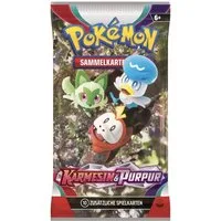 The Pokémon Company Sammelkarte Pokemon Karmesin & Purpur Booster KP01 Deutsch