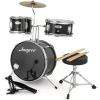 GarveeMore Bass Drum Trommel Set für Kinder 3 Trommel Akustische Trommel Set